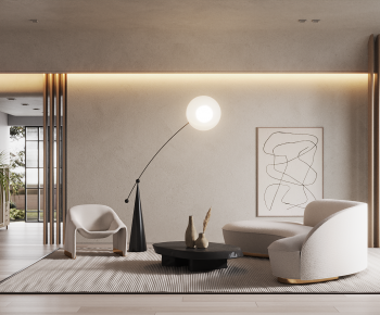 Wabi-sabi Style A Living Room-ID:221843001