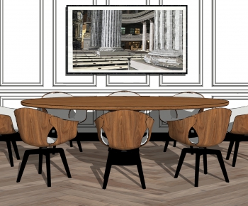 Modern Dining Table And Chairs-ID:378899103