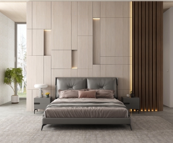 Modern Bedroom-ID:644485004