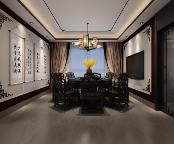 Chinese Style New Chinese Style Dining Room-ID:584750894