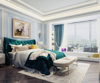 French Style Bedroom-ID:846803907