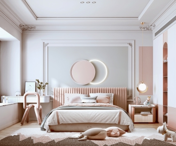 French Style Girl's Room Daughter's Room-ID:142326127