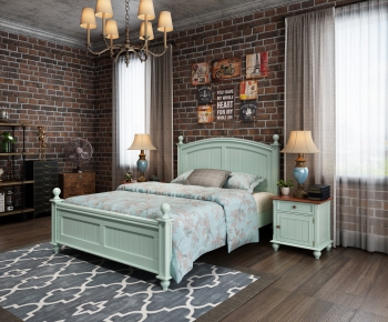 American Style Bedroom-ID:813695913