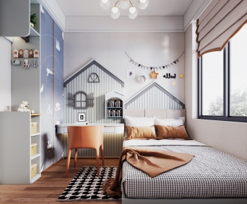 Nordic Style Children's Room-ID:970480462