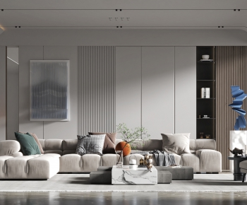 Modern A Living Room-ID:198174008