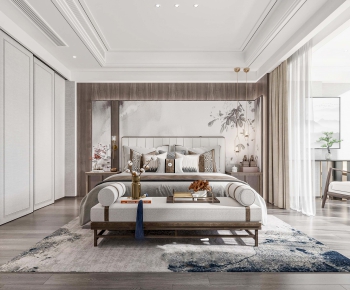 New Chinese Style Bedroom-ID:776696921