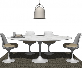 Modern Dining Table And Chairs-ID:407197004