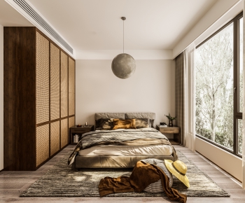 Southeast Asian Style Bedroom-ID:636558068