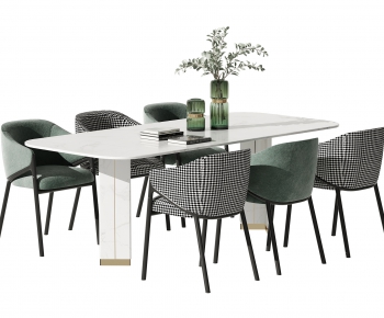 Modern Dining Table And Chairs-ID:902324913