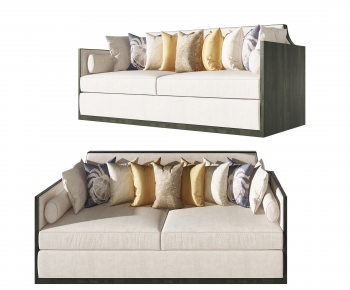 New Chinese Style A Sofa For Two-ID:695172072