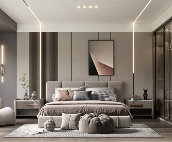 Modern Bedroom-ID:614377984