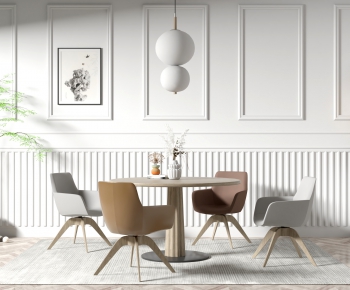 Modern Dining Table And Chairs-ID:112121116