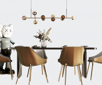 Modern Dining Table And Chairs-ID:218046904