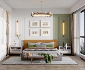 Nordic Style Bedroom-ID:548782113