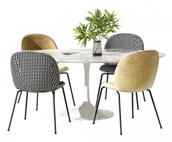 Modern Dining Table And Chairs-ID:750726942