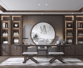 New Chinese Style Study Space-ID:843812946