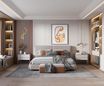 Modern Bedroom-ID:413012031