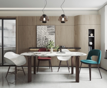 Nordic Style Dining Room-ID:422456037