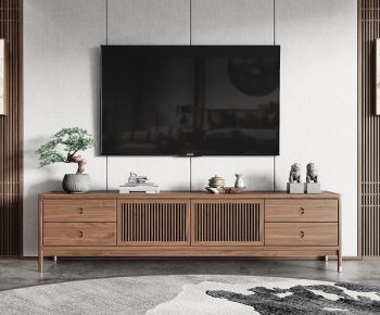 New Chinese Style TV Cabinet-ID:523380043