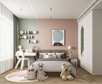Nordic Style Girl's Room Daughter's Room-ID:179958116