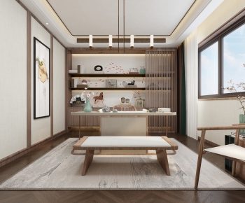 New Chinese Style Study Space-ID:481916902