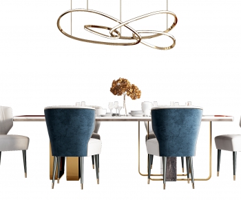 Modern Dining Table And Chairs-ID:803705939