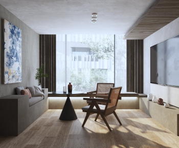 Wabi-sabi Style A Living Room-ID:326307064