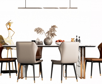 Modern Dining Table And Chairs-ID:445457943