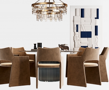 Modern Dining Table And Chairs-ID:100162989