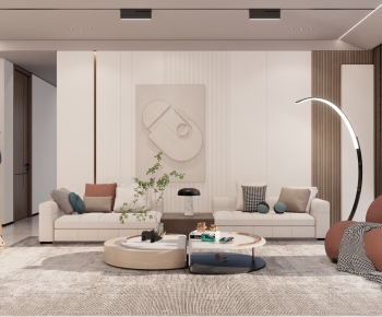 Modern A Living Room-ID:892014985