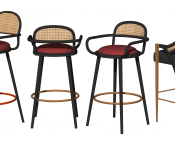 New Chinese Style Bar Chair-ID:866584064