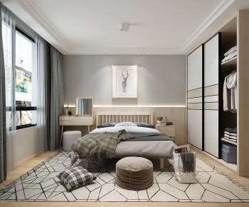 Nordic Style Bedroom-ID:581408983