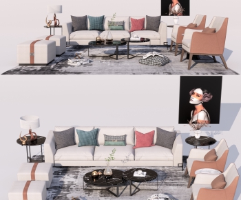 Modern Sofa Combination-ID:215830854