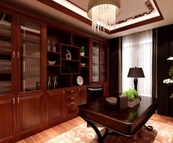 Chinese Style Study Space-ID:771029955