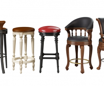 European Style Bar Chair-ID:177546023