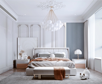 French Style Bedroom-ID:692400936