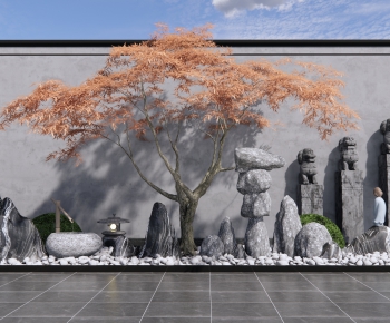 New Chinese Style Garden-ID:214750846