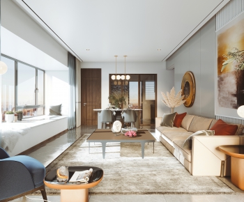 Modern A Living Room-ID:335608018