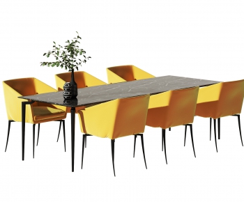 Modern Dining Table And Chairs-ID:971271992