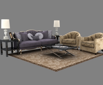 American Style Sofa Combination-ID:711427931