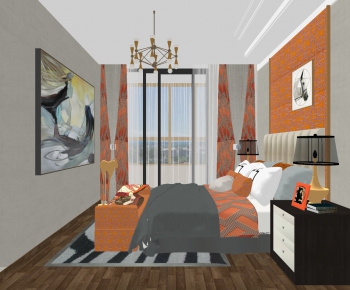 Modern Bedroom-ID:757596972