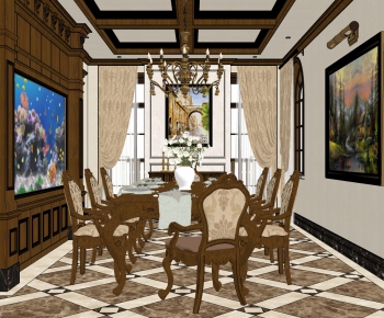 American Style Dining Room-ID:142735969