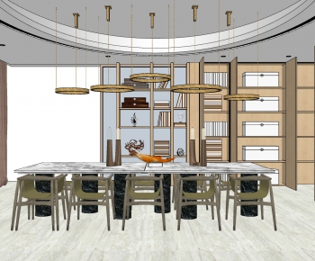 Modern Dining Room-ID:491322041