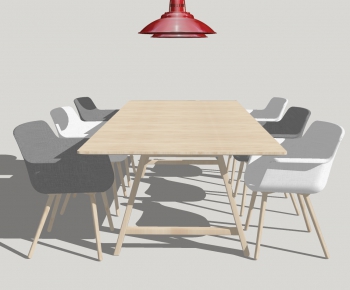 Nordic Style Dining Table And Chairs-ID:866904976