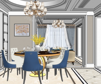 Modern Dining Room-ID:457298048