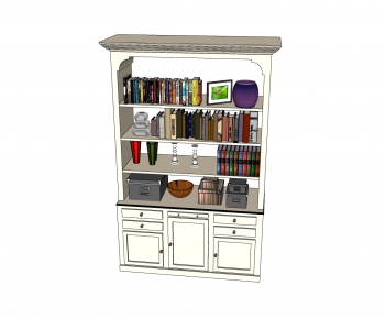 Simple European Style Bookcase-ID:140753982
