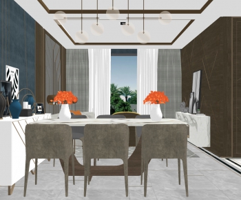 Modern Dining Room-ID:961838964