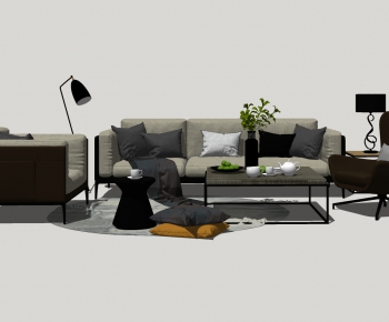 Nordic Style Sofa Combination-ID:738281975