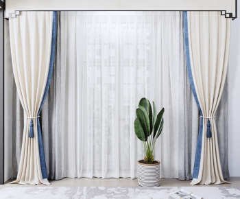 New Chinese Style The Curtain-ID:334326982