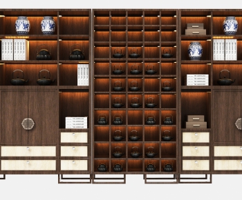 New Chinese Style Bookcase-ID:996321925